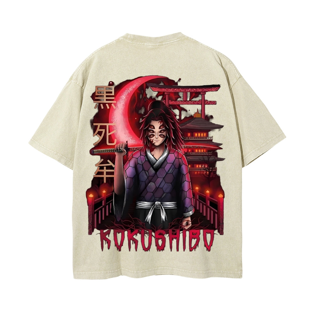 Vintage Oversized T-Shirt Demon Slayer