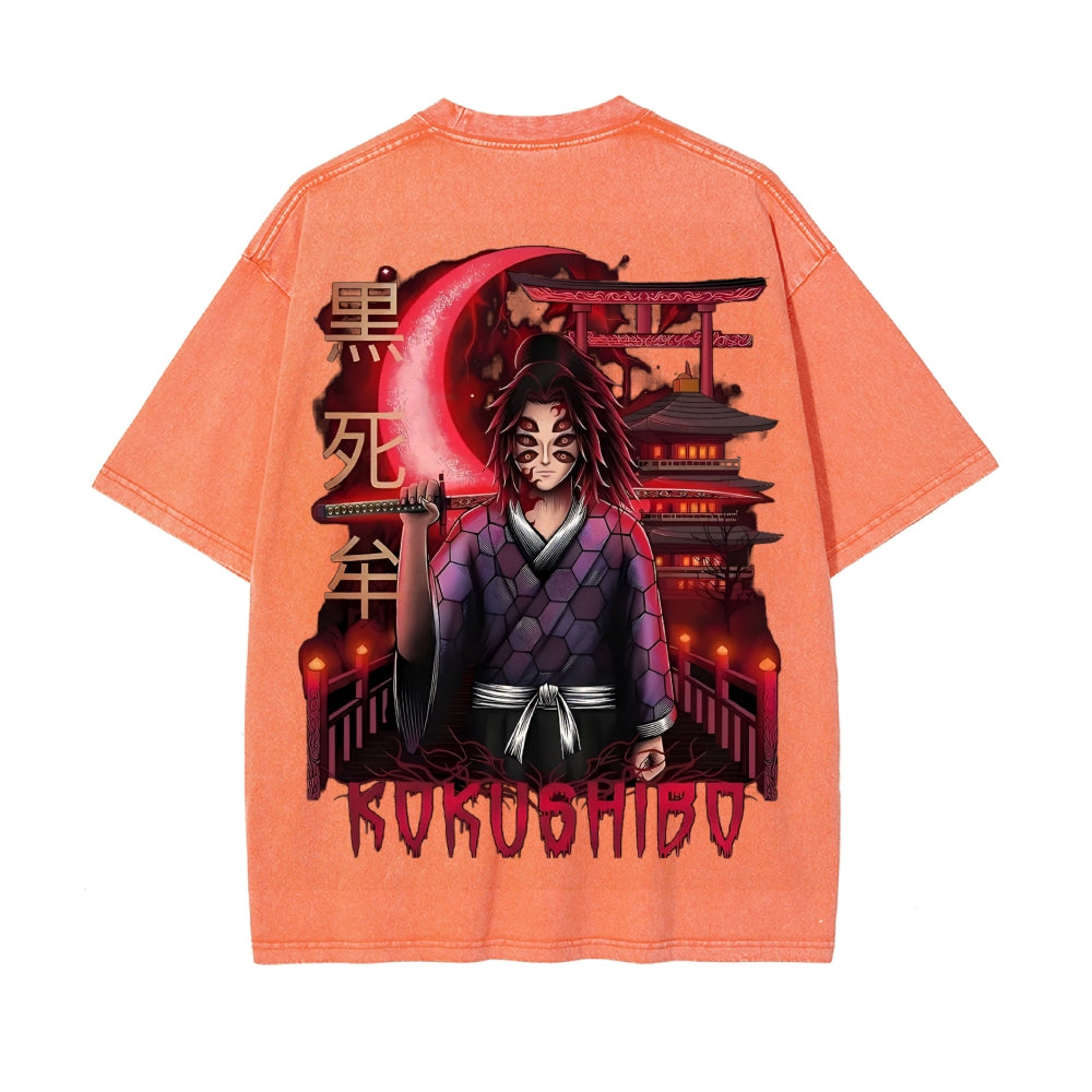 Vintage Oversized T-Shirt Demon Slayer