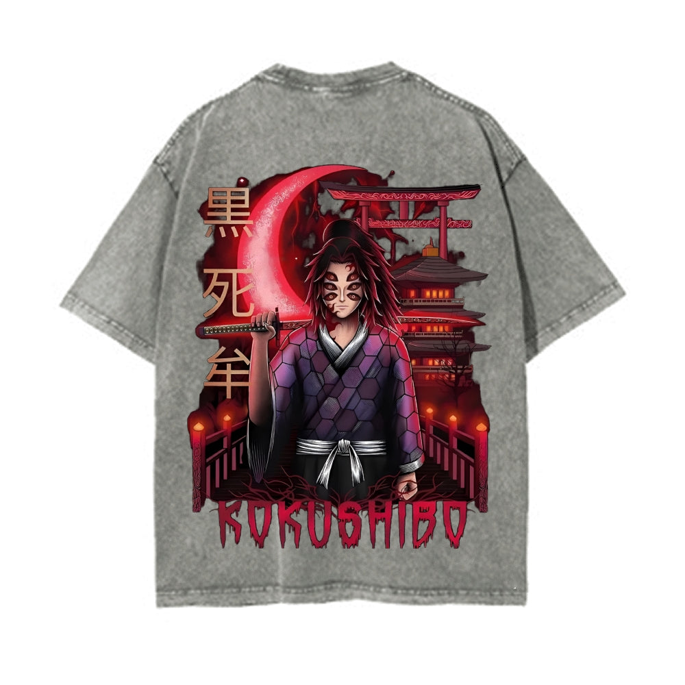 Vintage Oversized T-Shirt Demon Slayer