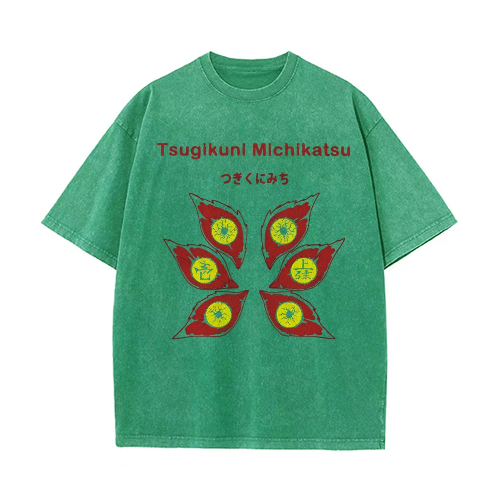 Vintage Oversized T-Shirt Demon Slayer