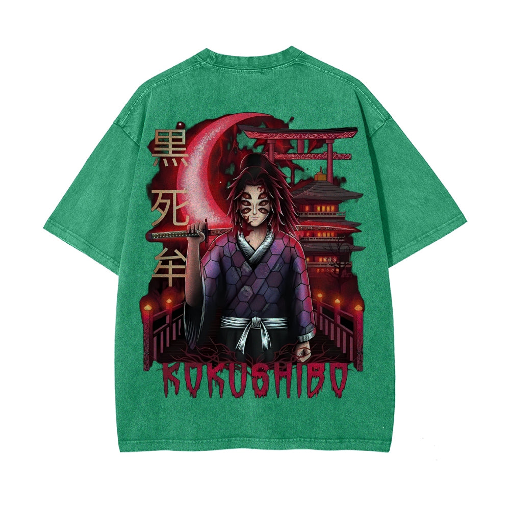 Vintage Oversized T-Shirt Demon Slayer