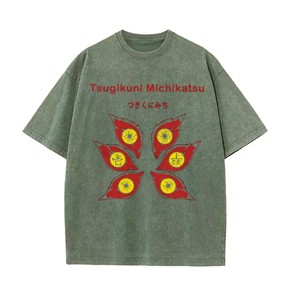 Vintage Oversized T-Shirt Demon Slayer