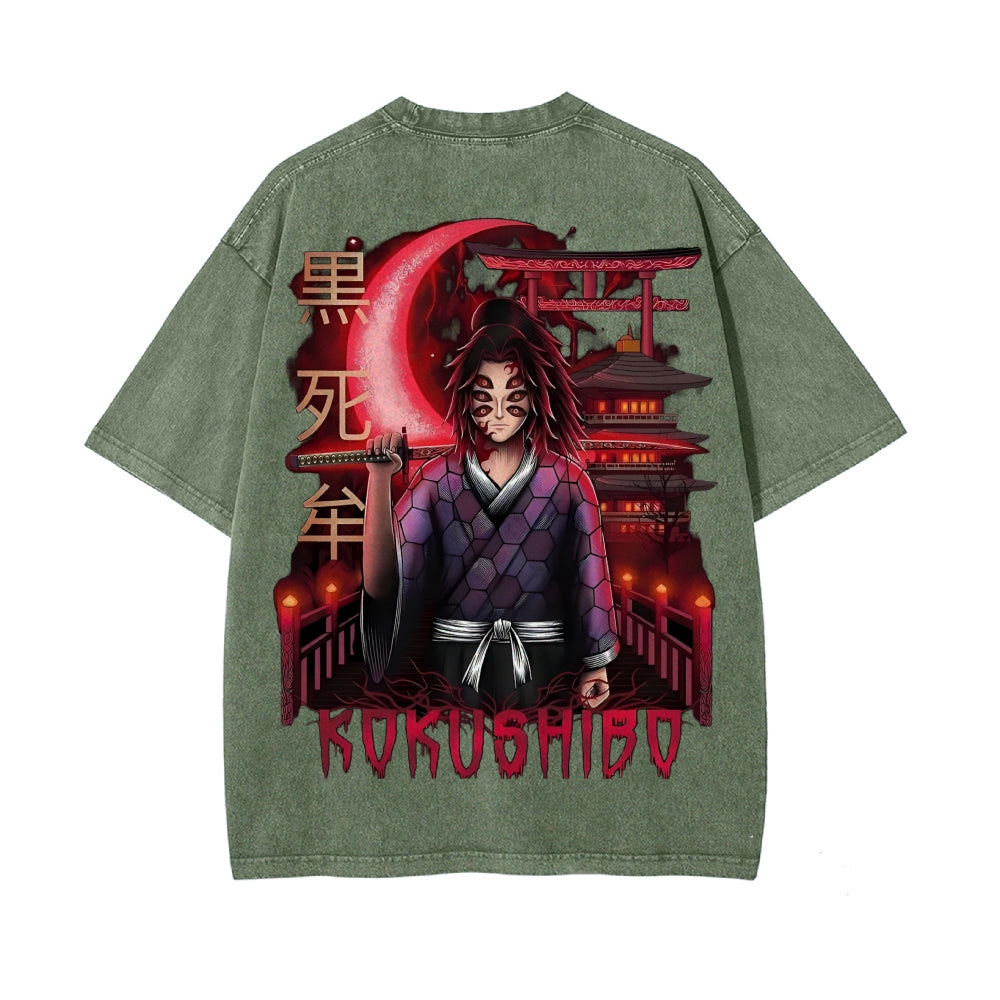 Vintage Oversized T-Shirt Demon Slayer