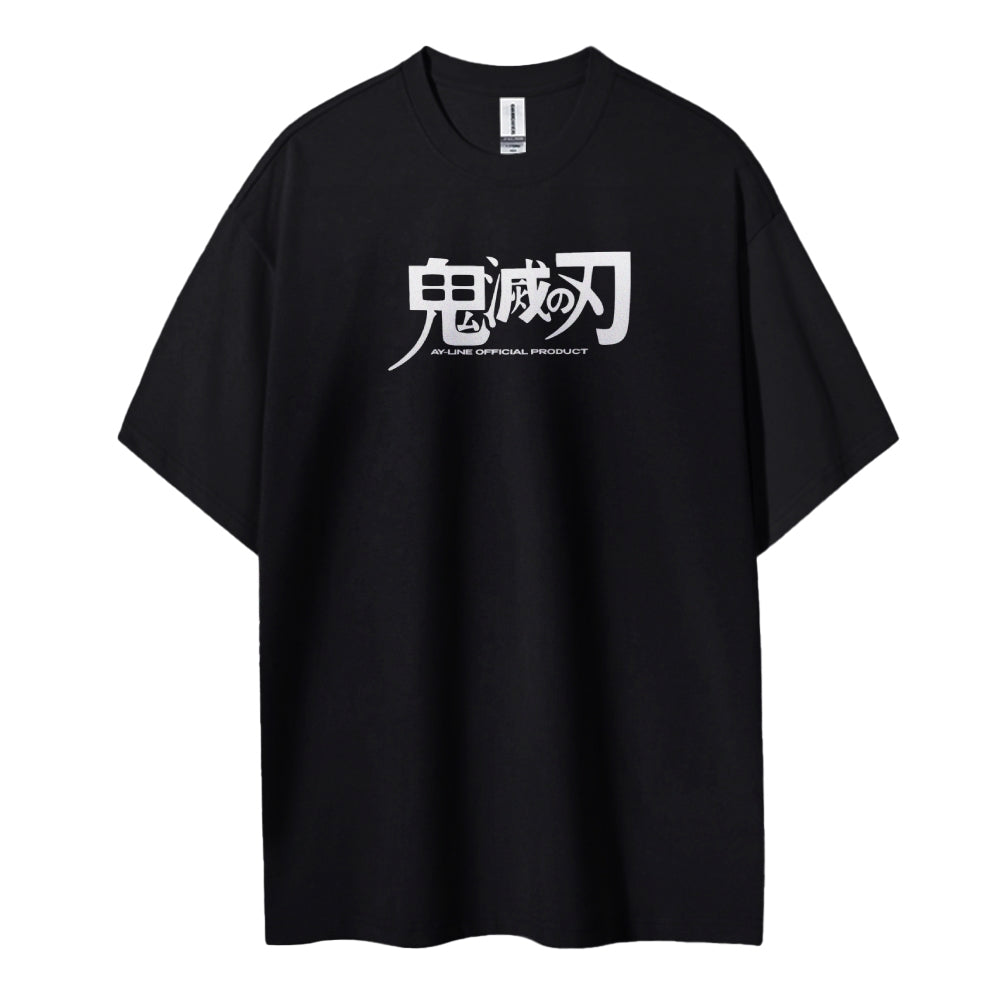 Demon Slayer: Kimetsu no Yaiba Cotton Unisex Crew Neck Anime T-Shirt