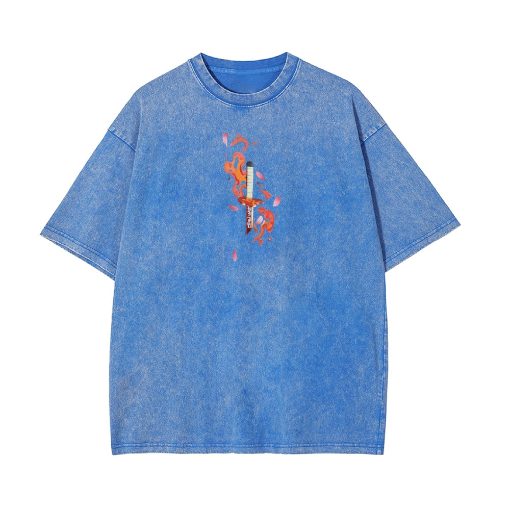 Vintage Oversized T-Shirt Demon Slayer