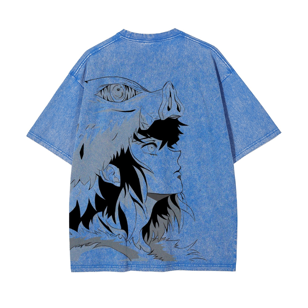 Vintage Oversized T-Shirt Demon Slayer