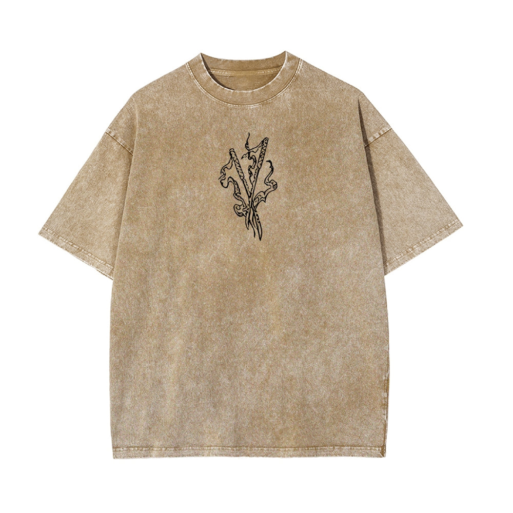 Vintage Oversized T-Shirt Demon Slayer