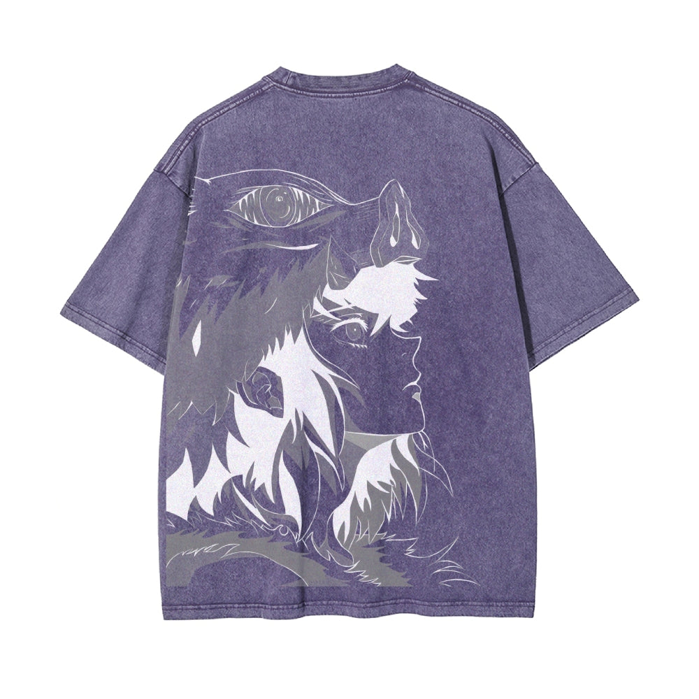 Vintage Oversized T-Shirt Demon Slayer