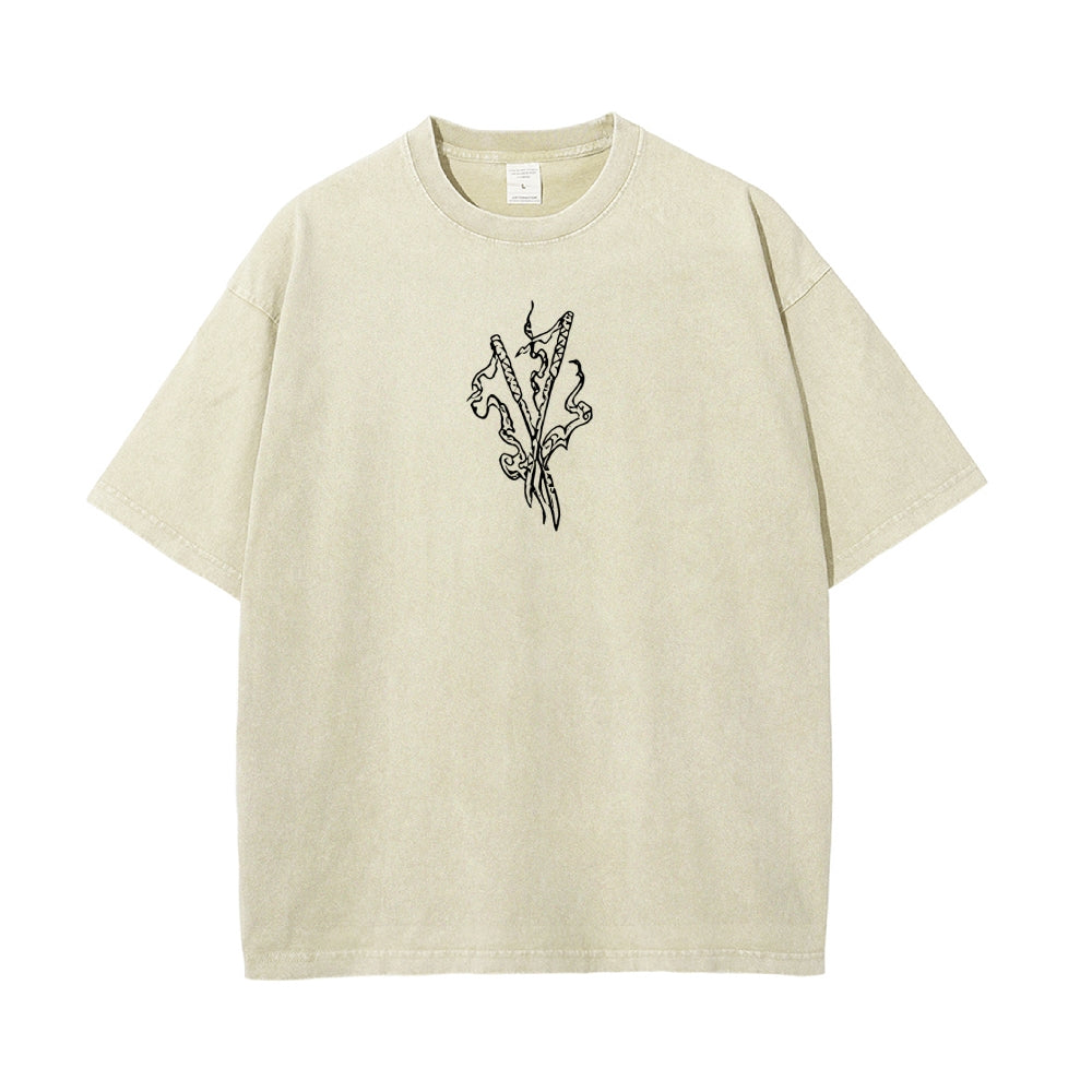 Vintage Oversized T-Shirt Demon Slayer