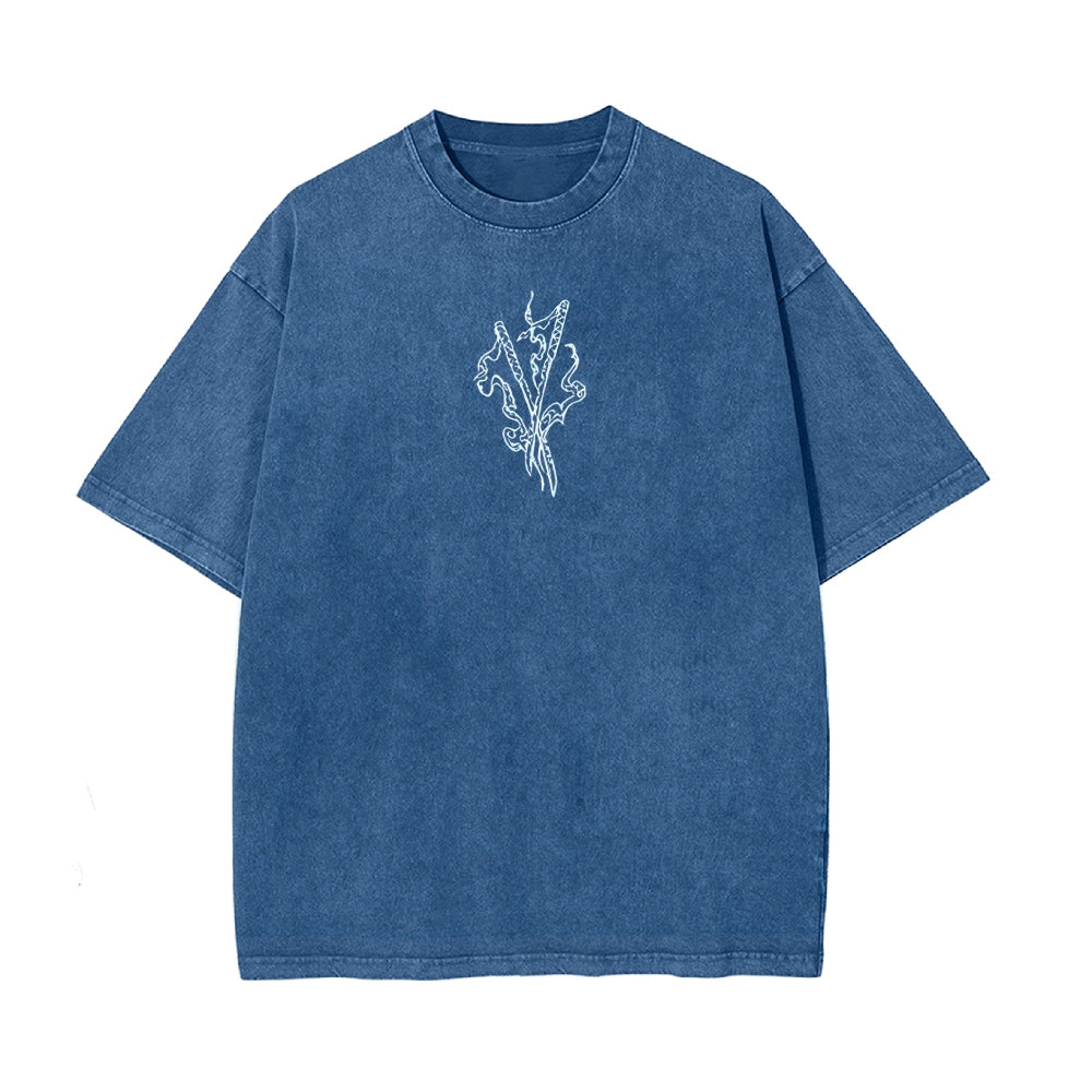 Vintage Oversized T-Shirt Demon Slayer