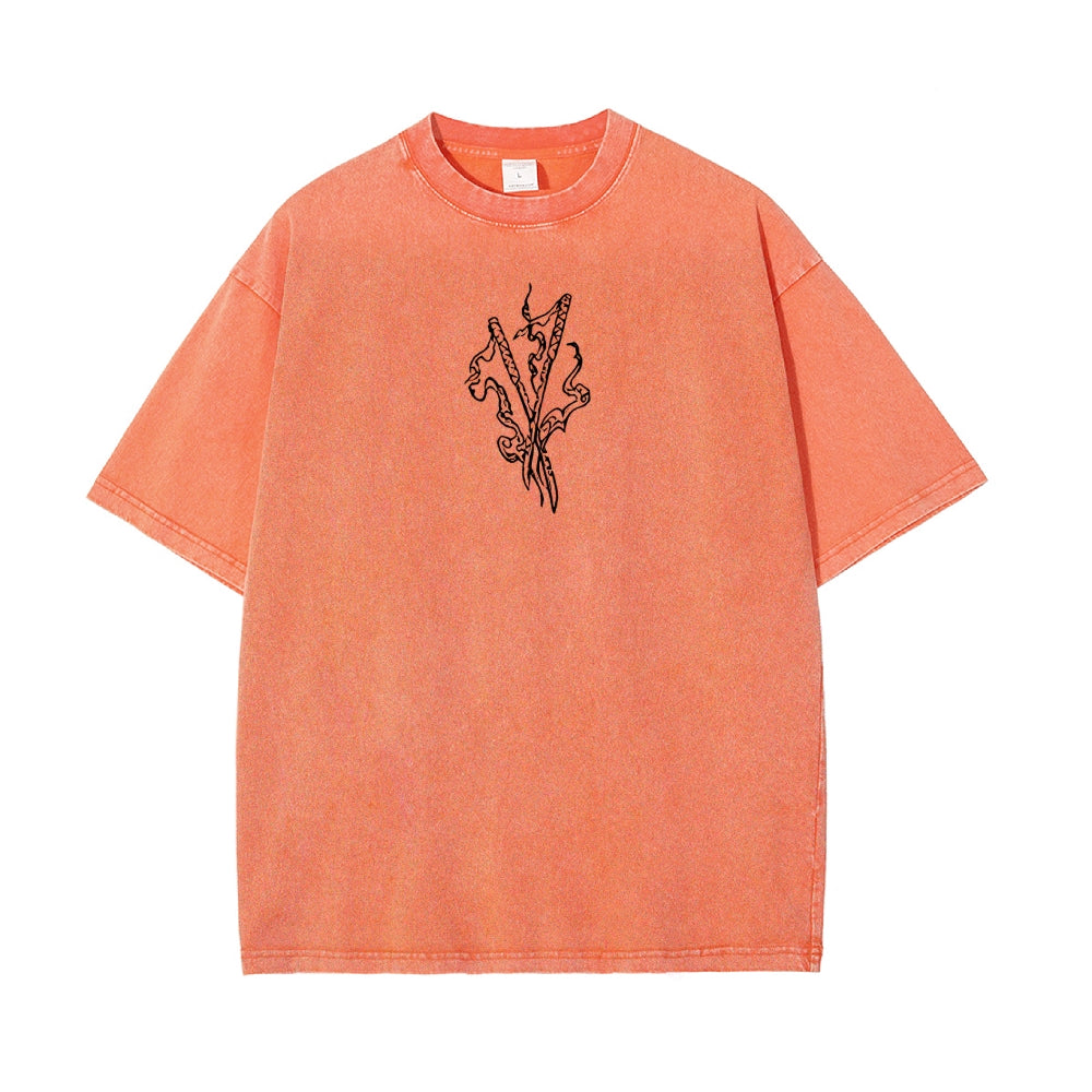 Vintage Oversized T-Shirt Demon Slayer