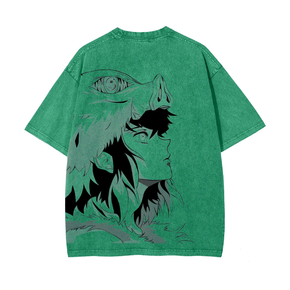 Vintage Oversized T-Shirt Demon Slayer