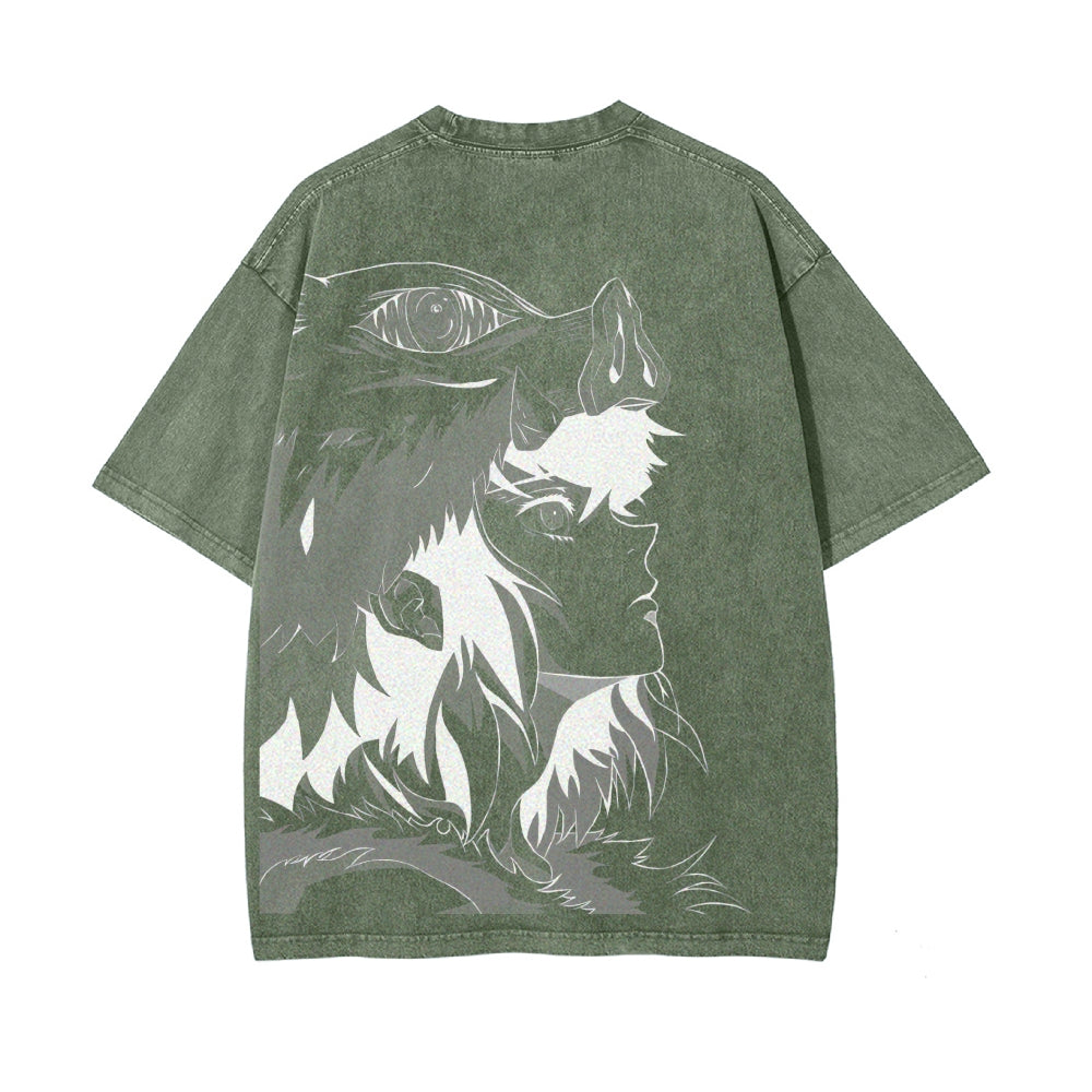 Vintage Oversized T-Shirt Demon Slayer