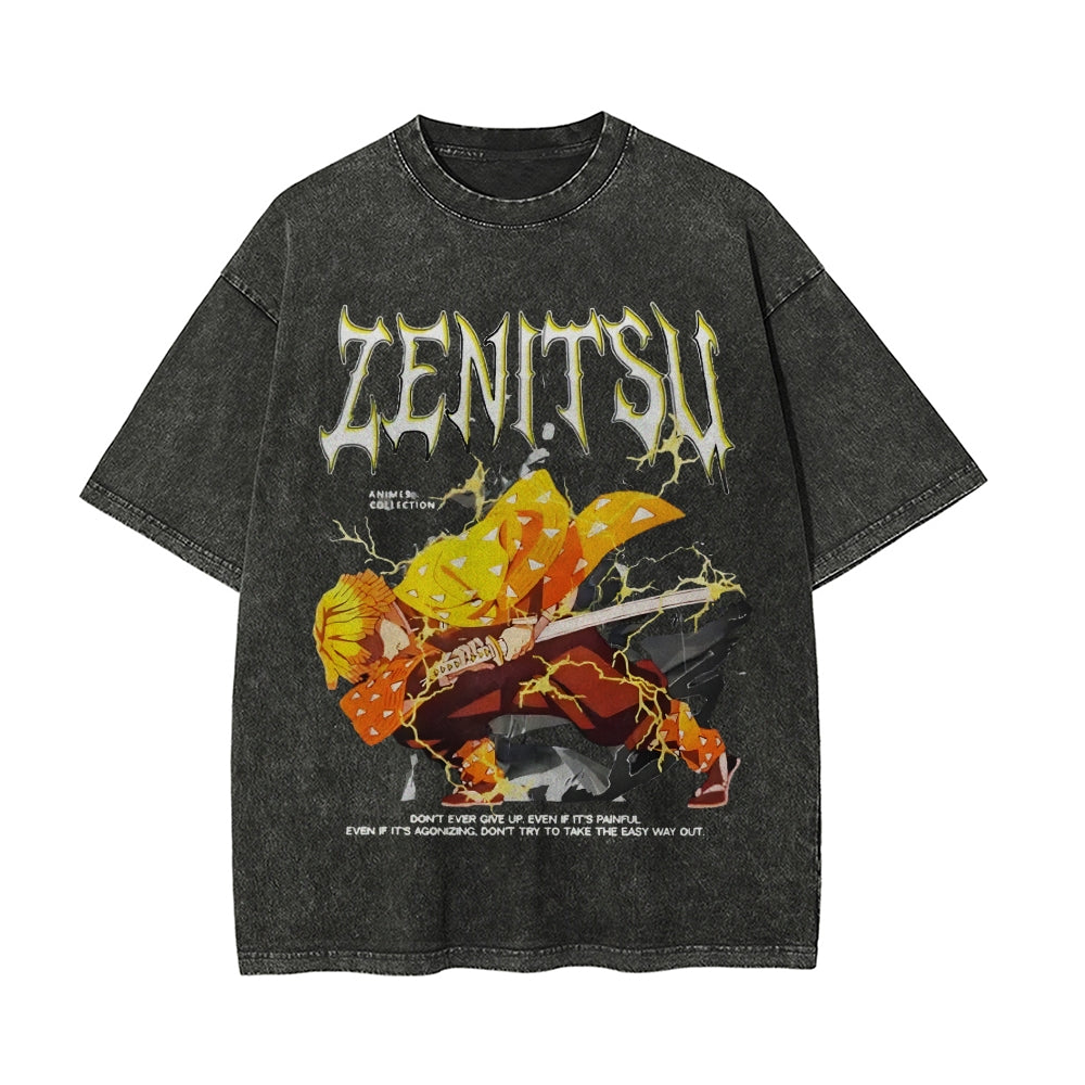 Vintage Oversized T-Shirt Demon Slayer