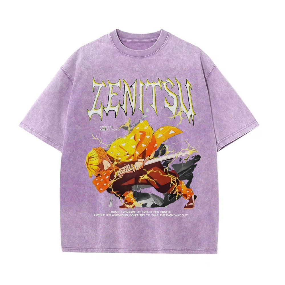 Vintage Oversized T-Shirt Demon Slayer
