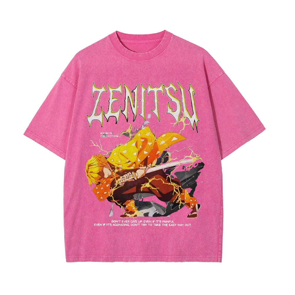 Vintage Oversized T-Shirt Demon Slayer
