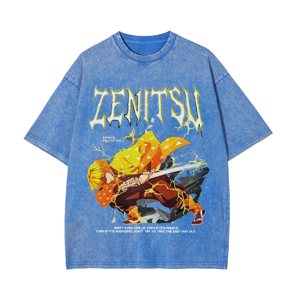 Vintage Oversized T-Shirt Demon Slayer