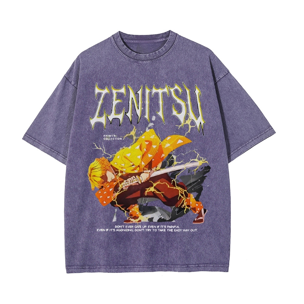Vintage Oversized T-Shirt Demon Slayer