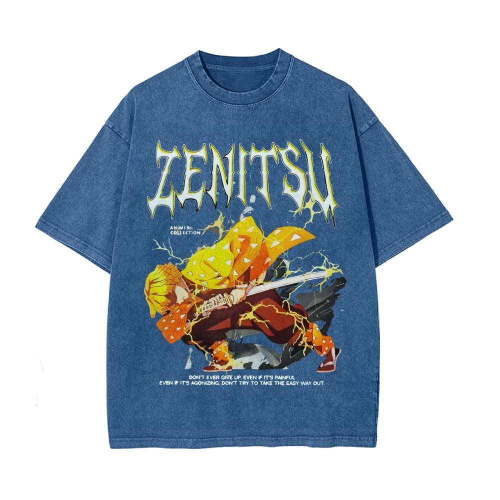 Vintage Oversized T-Shirt Demon Slayer