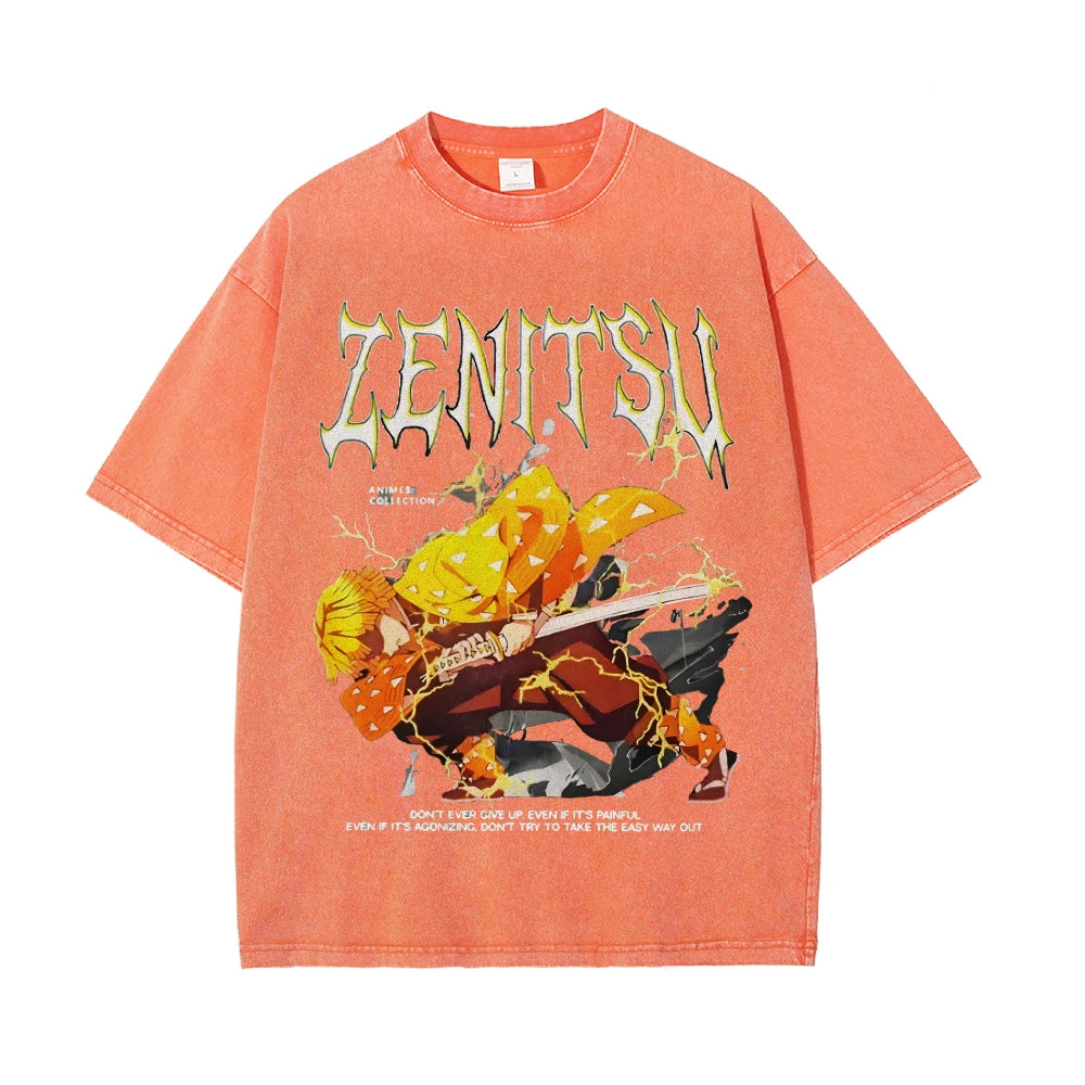 Vintage Oversized T-Shirt Demon Slayer
