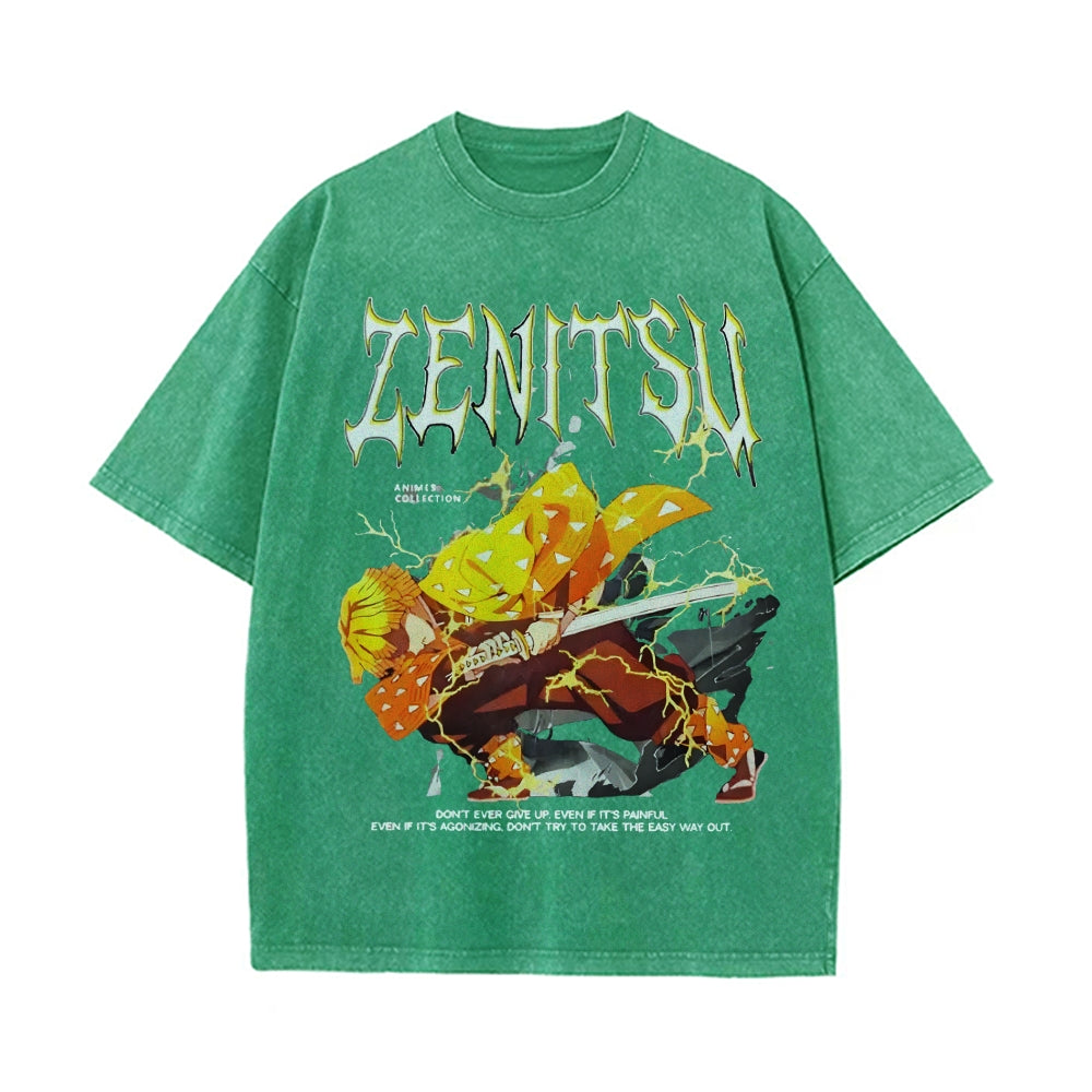 Vintage Oversized T-Shirt Demon Slayer