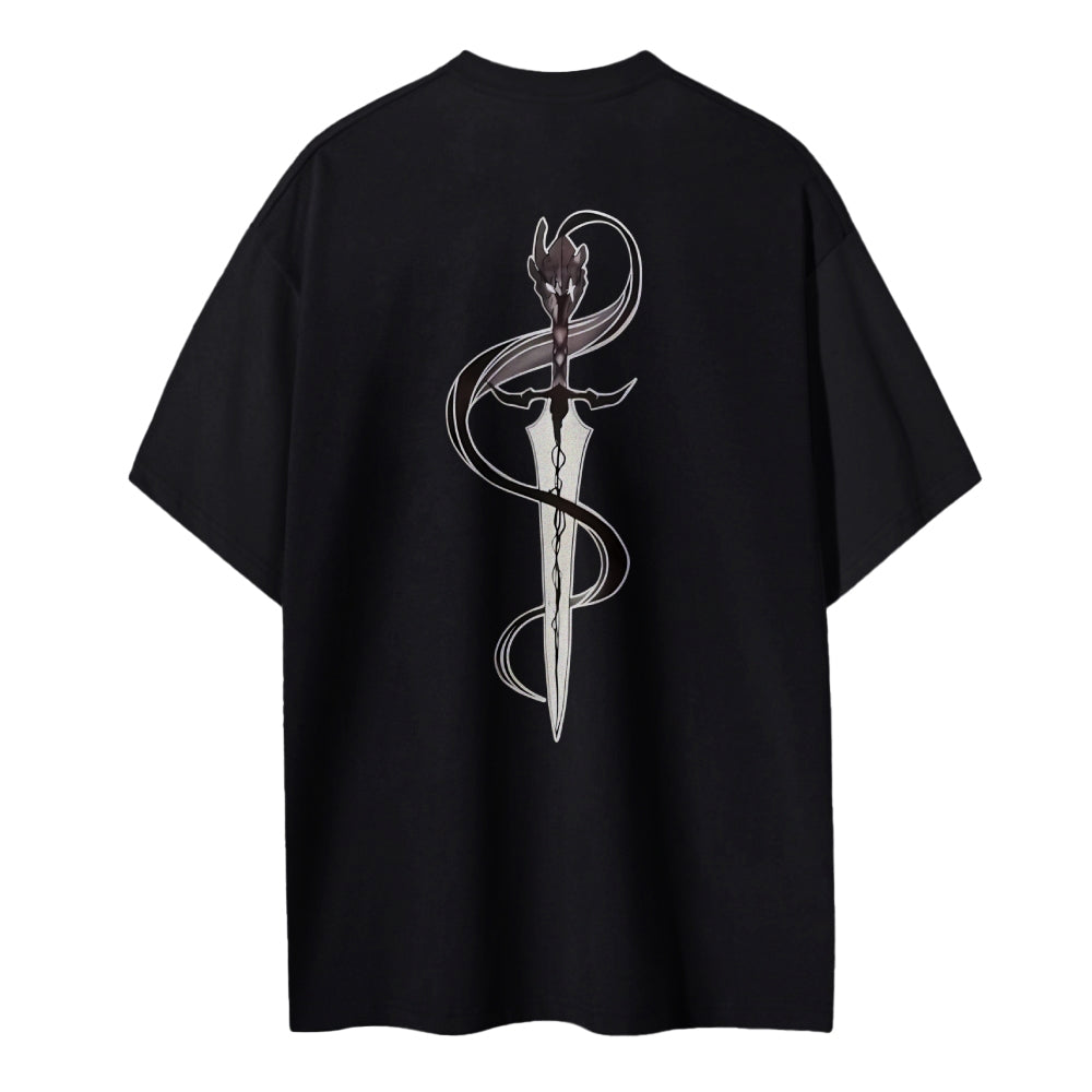 Sololeveling Cotton Unisex Crew Neck Anime T-Shirt