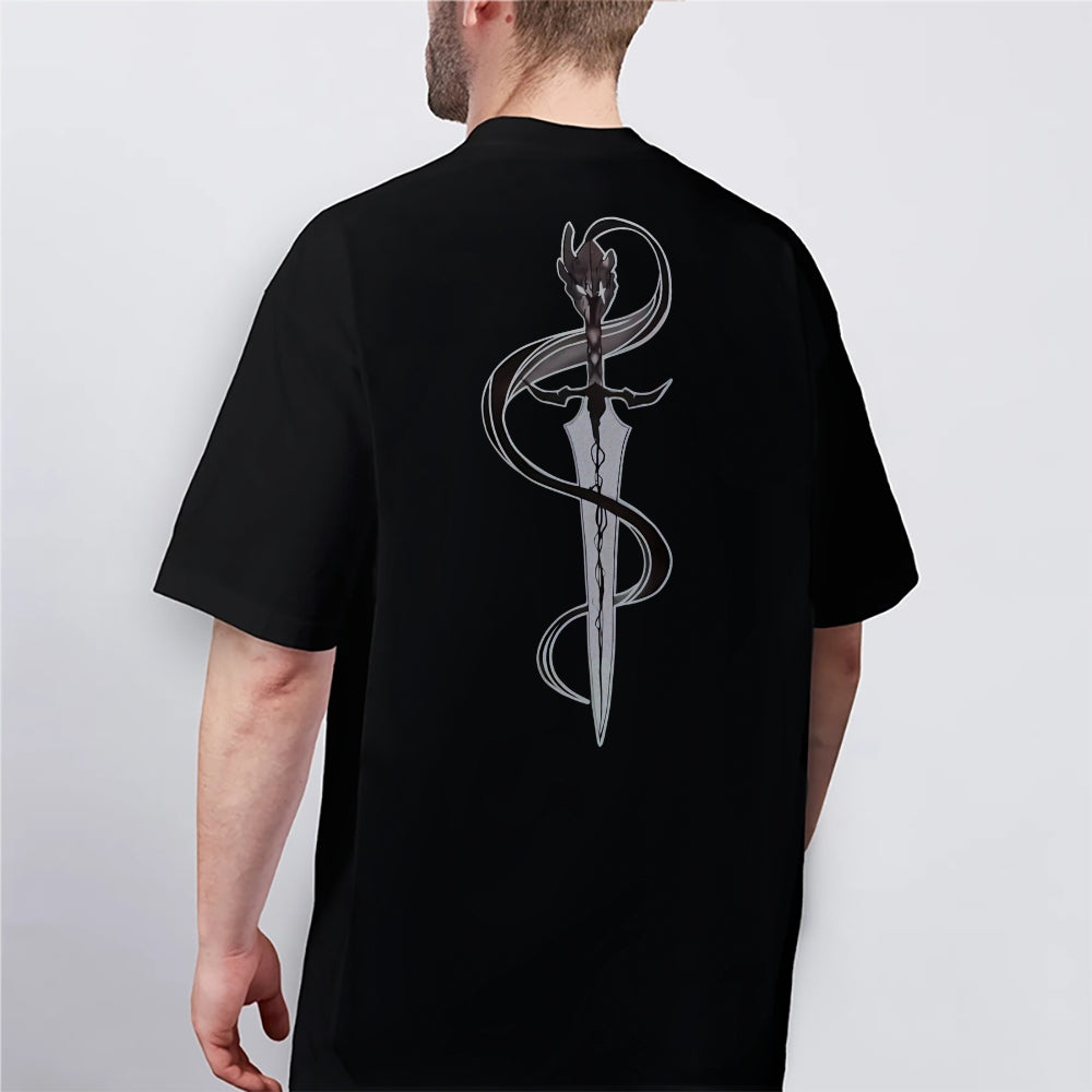 Sololeveling Cotton Unisex Crew Neck Anime T-Shirt