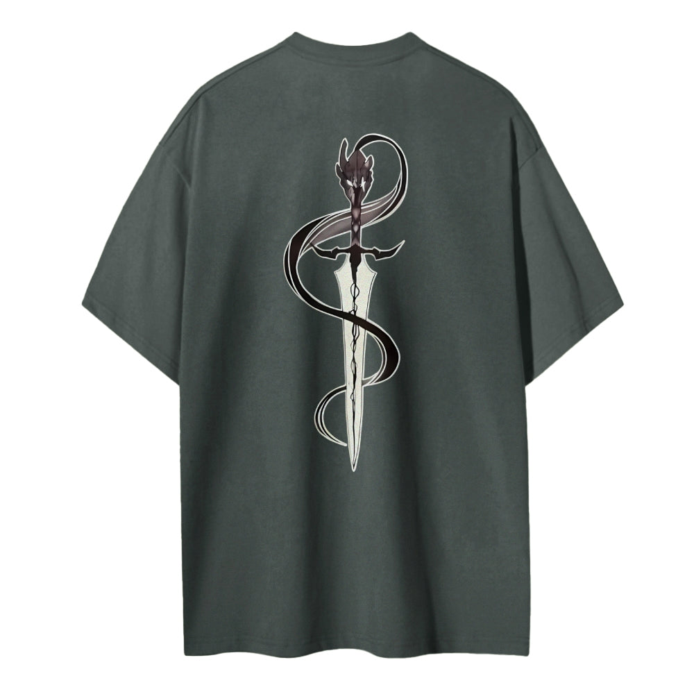 Sololeveling Cotton Unisex Crew Neck Anime T-Shirt