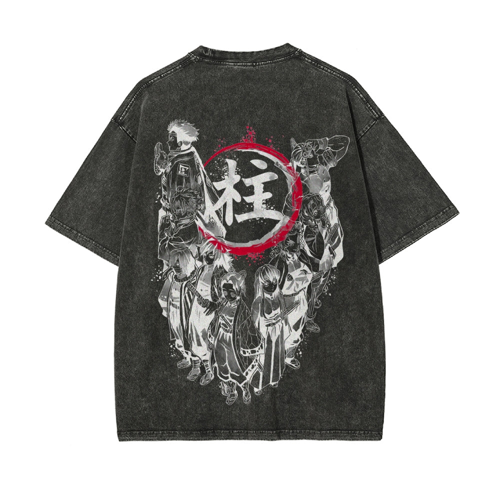 Vintage Oversized T-Shirt Demon Slayer