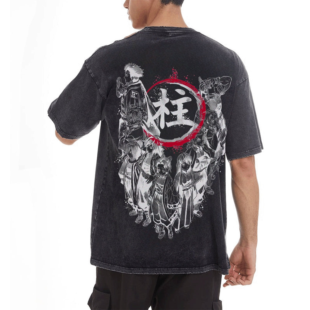 Vintage Oversized T-Shirt Demon Slayer