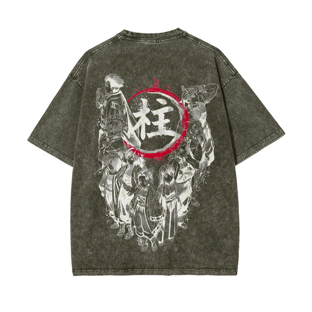 Vintage Oversized T-Shirt Demon Slayer
