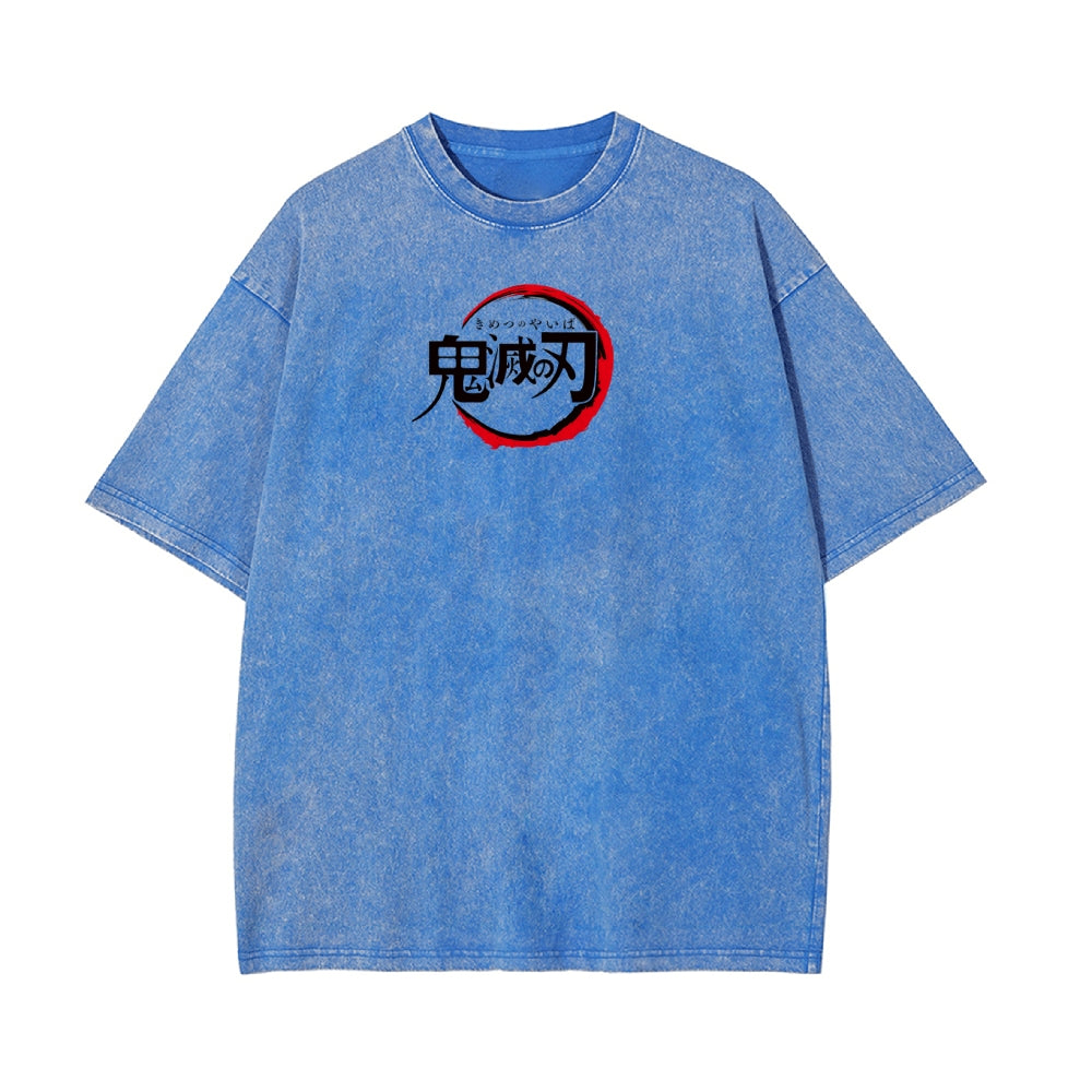 Vintage Oversized T-Shirt Demon Slayer