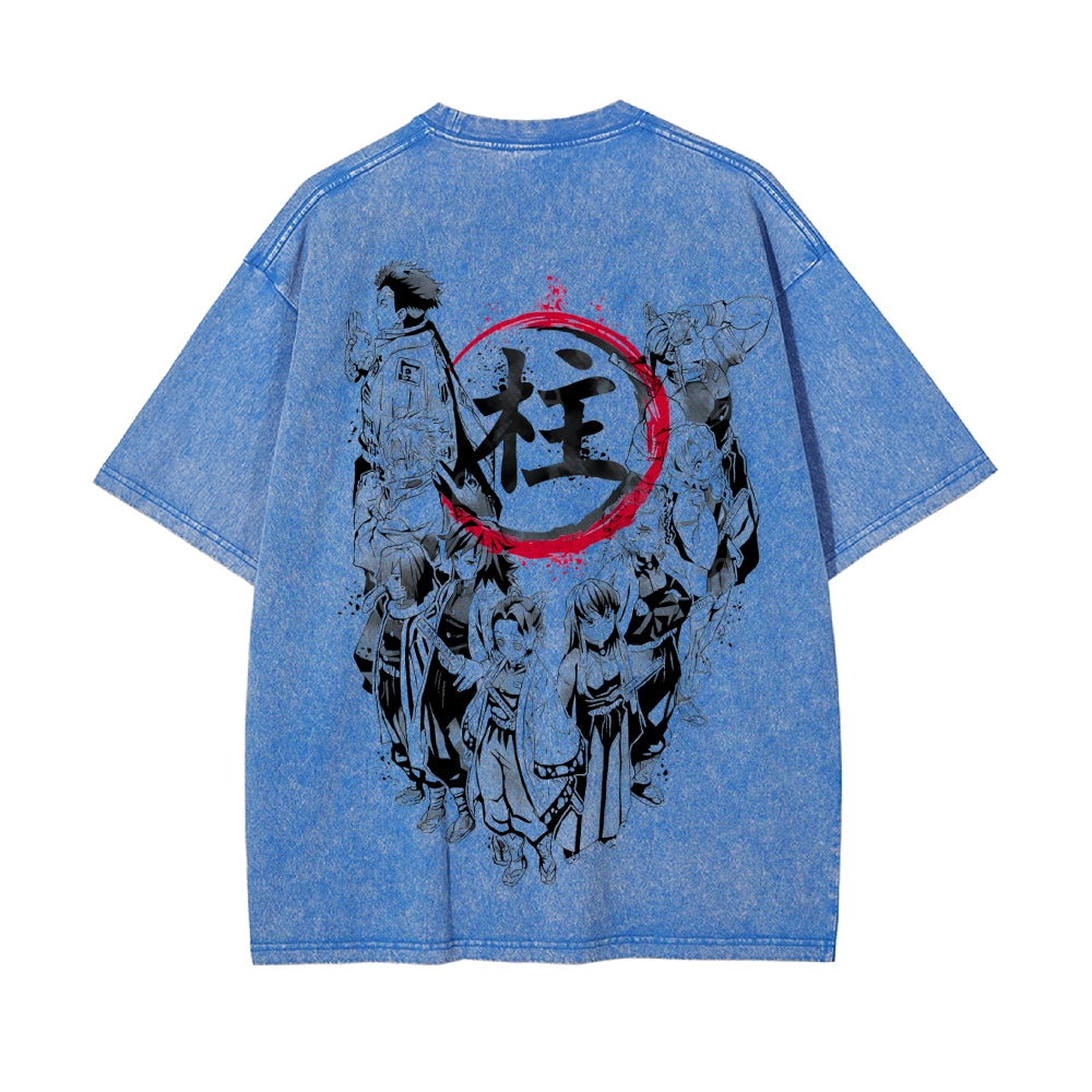 Vintage Oversized T-Shirt Demon Slayer