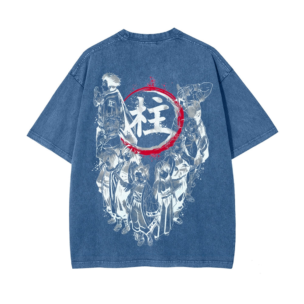 Vintage Oversized T-Shirt Demon Slayer