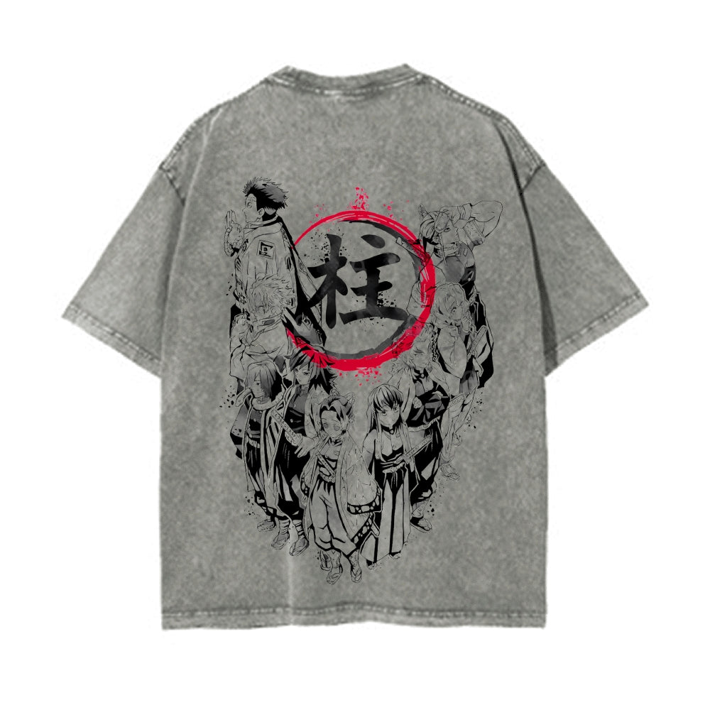 Vintage Oversized T-Shirt Demon Slayer