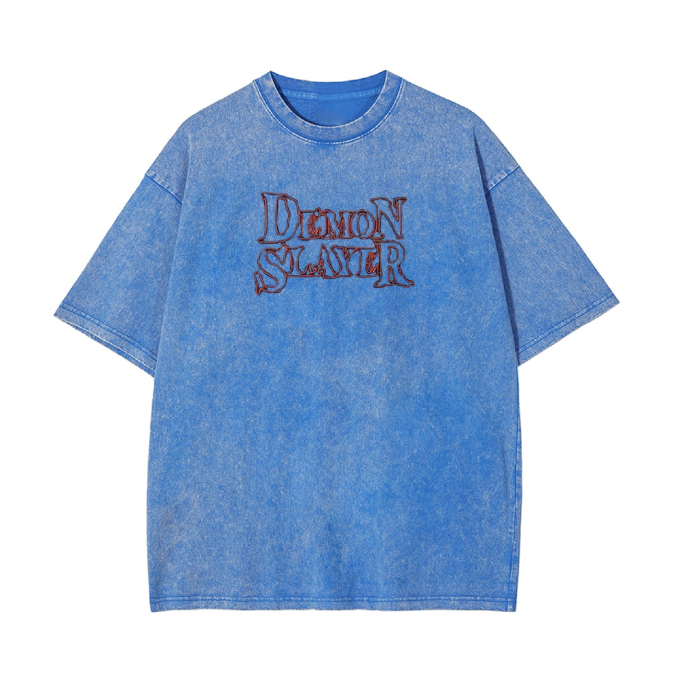 Vintage Oversized T-Shirt Demon Slayer