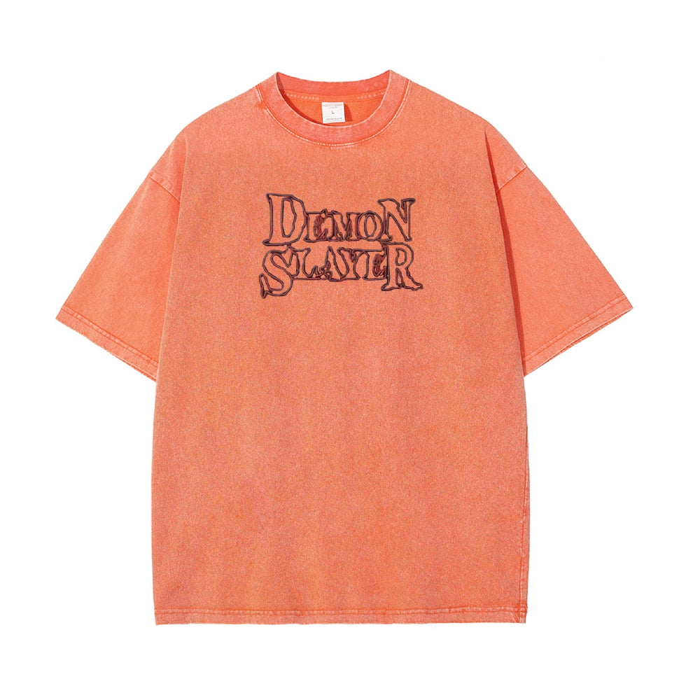 Vintage Oversized T-Shirt Demon Slayer