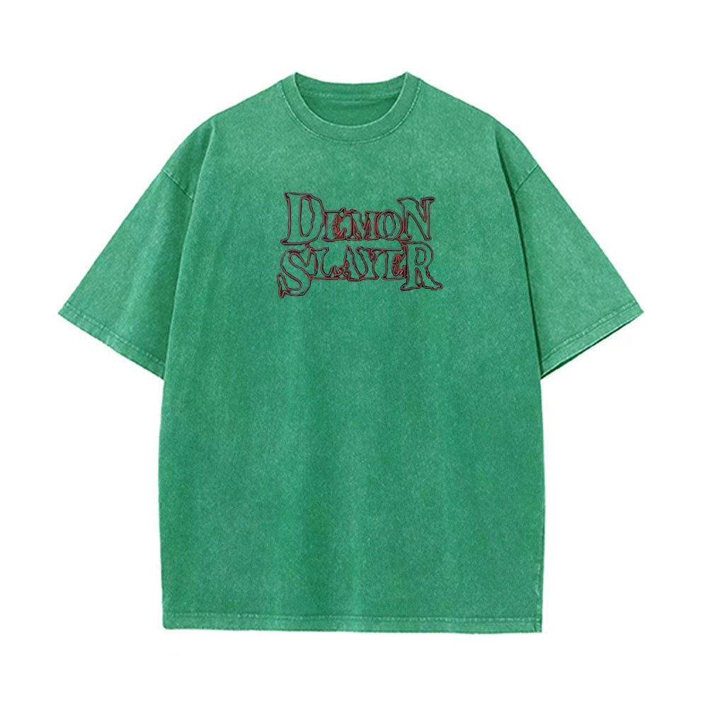 Vintage Oversized T-Shirt Demon Slayer
