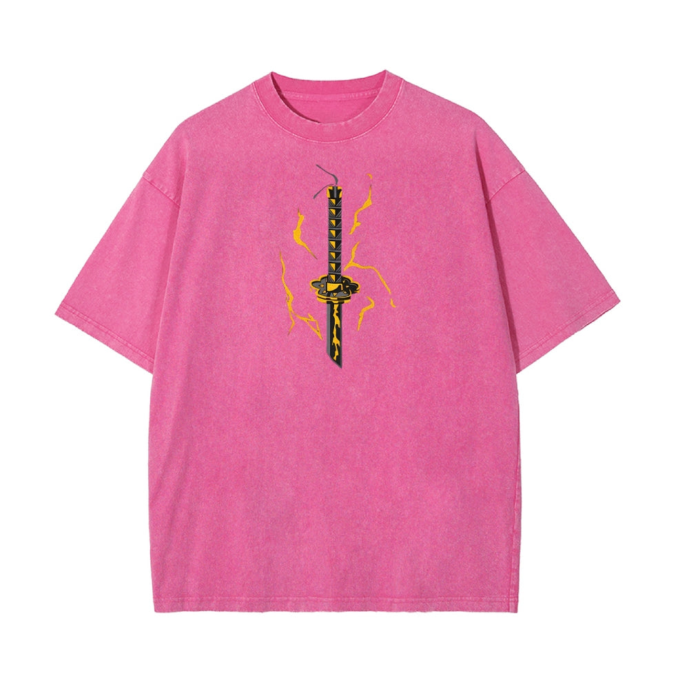 Vintage Oversized T-Shirt Demon Slayer