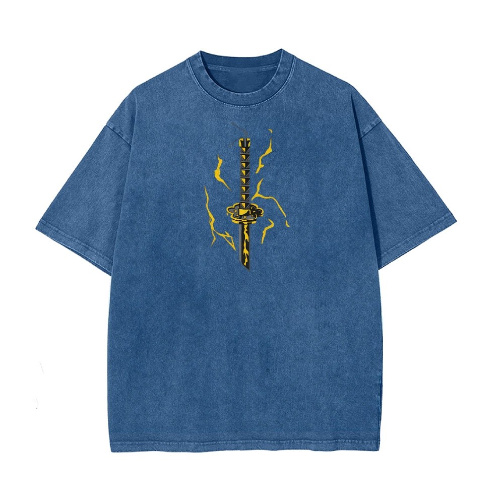 Vintage Oversized T-Shirt Demon Slayer