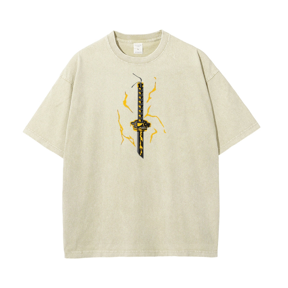 Vintage Oversized T-Shirt Demon Slayer