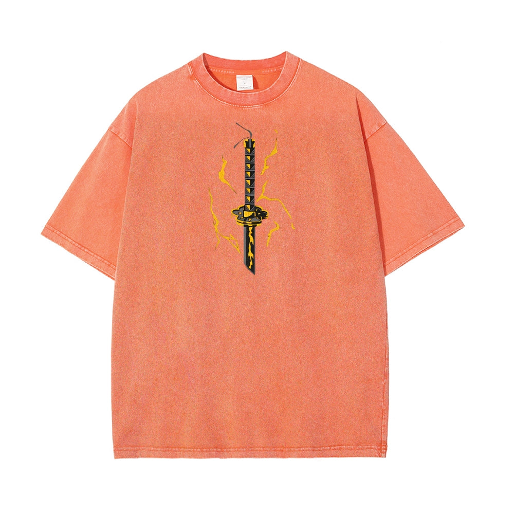 Vintage Oversized T-Shirt Demon Slayer