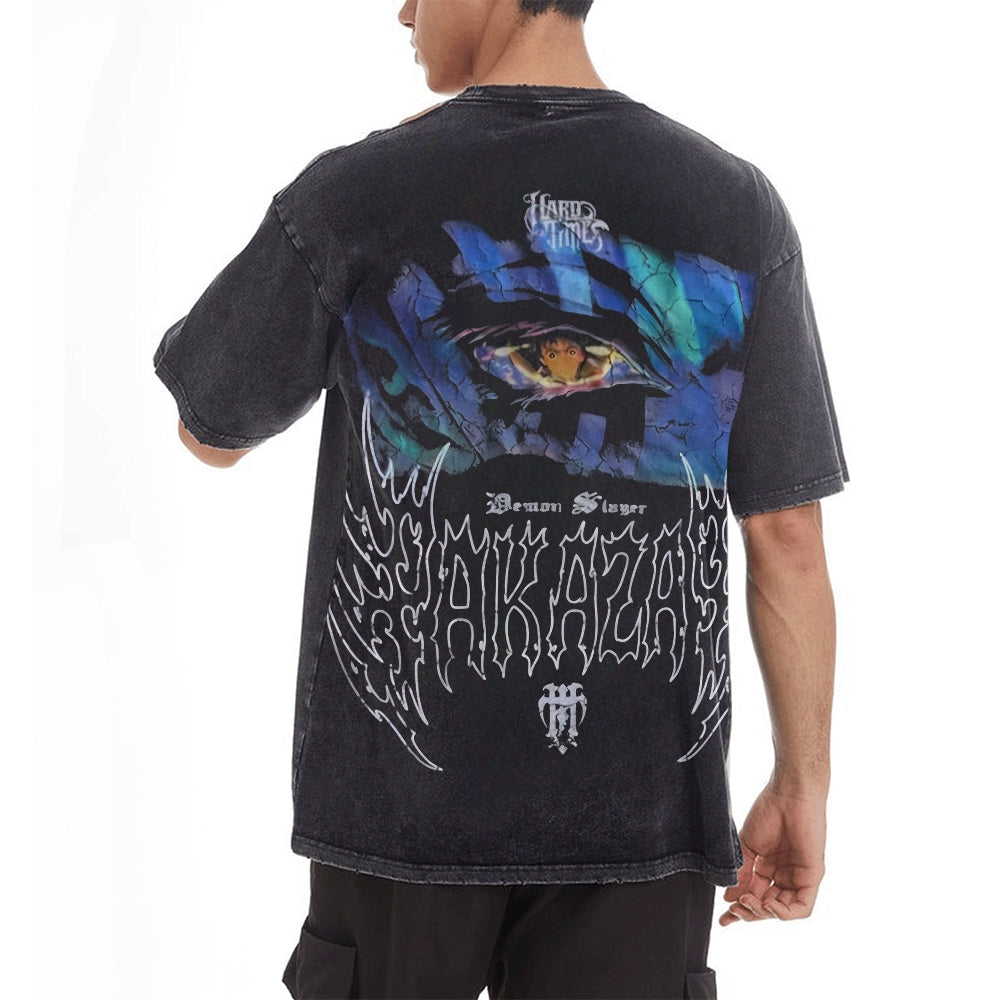 Vintage Oversized T-Shirt Demon Slayer