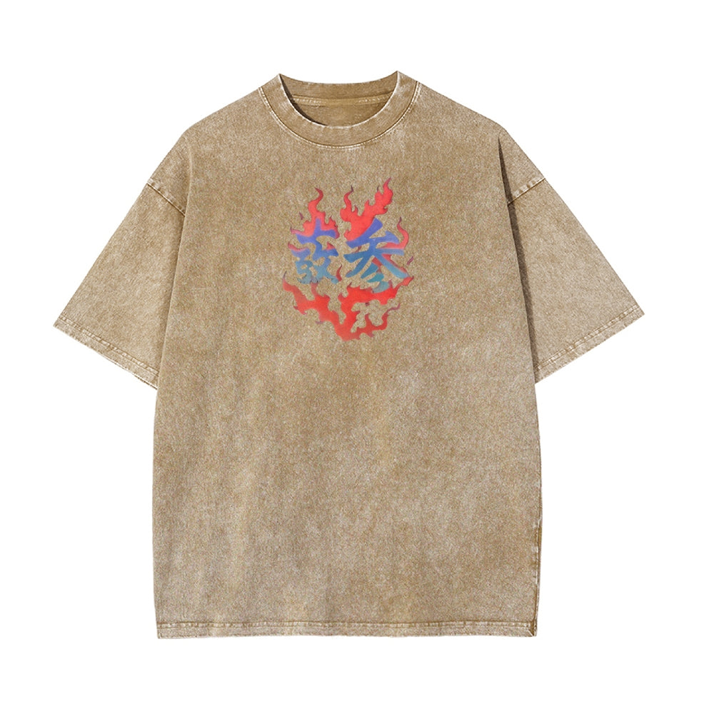 Vintage Oversized T-Shirt Demon Slayer
