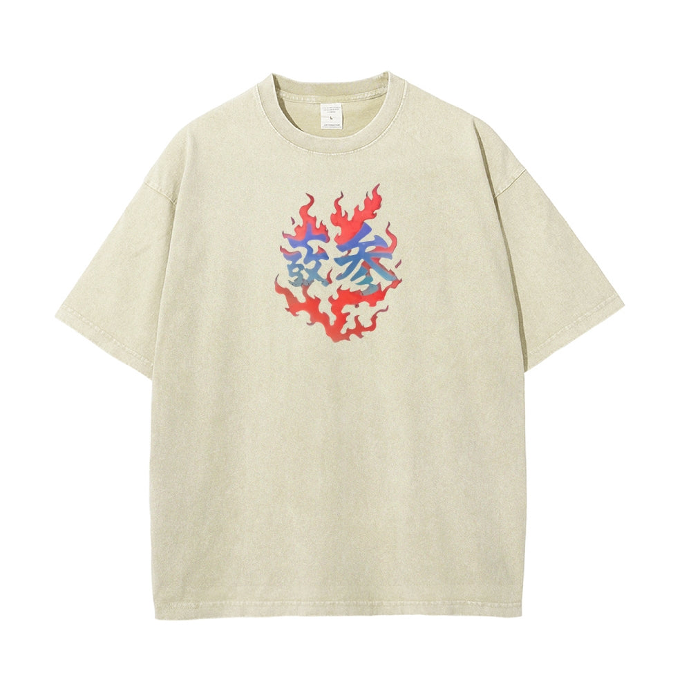 Vintage Oversized T-Shirt Demon Slayer