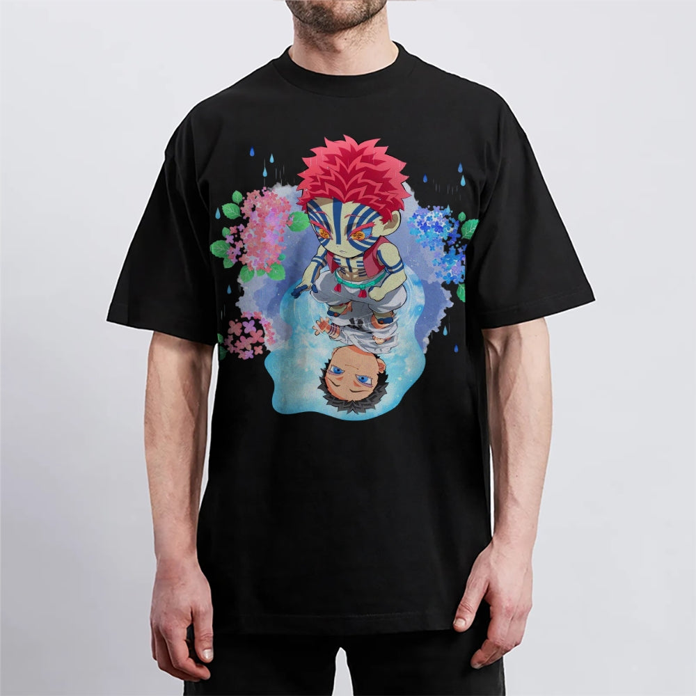 Demon Slayer: Cotton Unisex Crew Neck Anime T-Shirt
