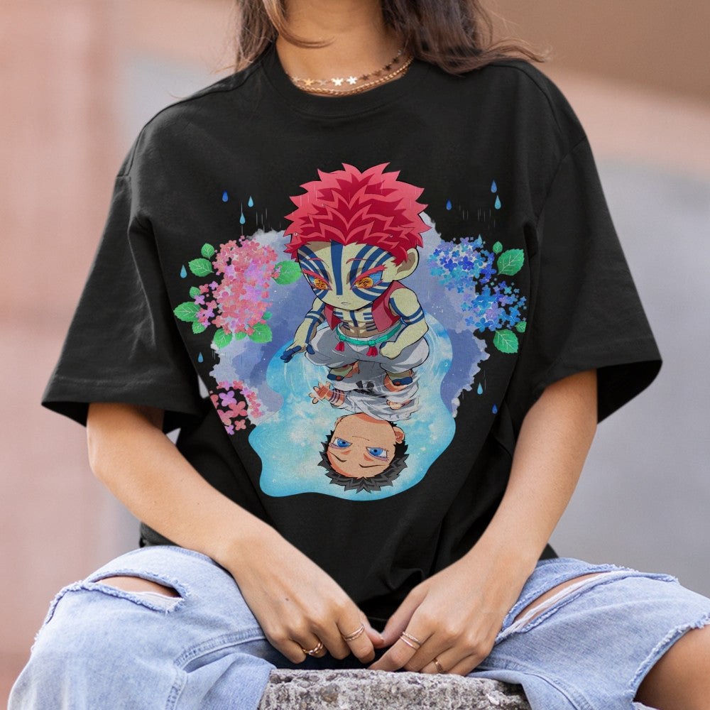 Demon Slayer: Cotton Unisex Crew Neck Anime T-Shirt