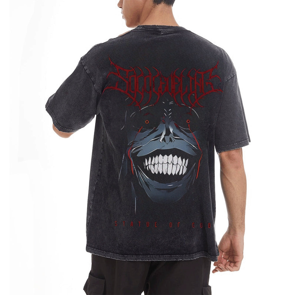 Vintage Oversized T-Shirt SOLO LEVELING