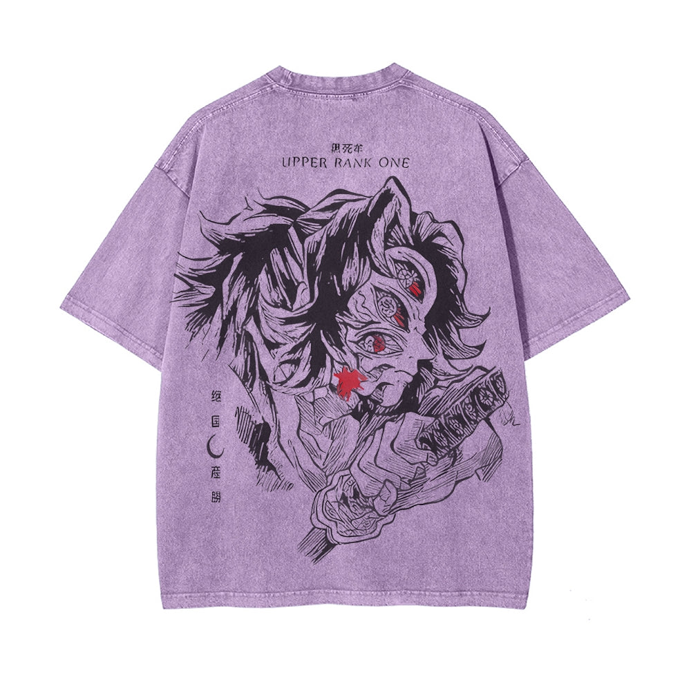 Vintage Oversized T-Shirt Demon Slayer