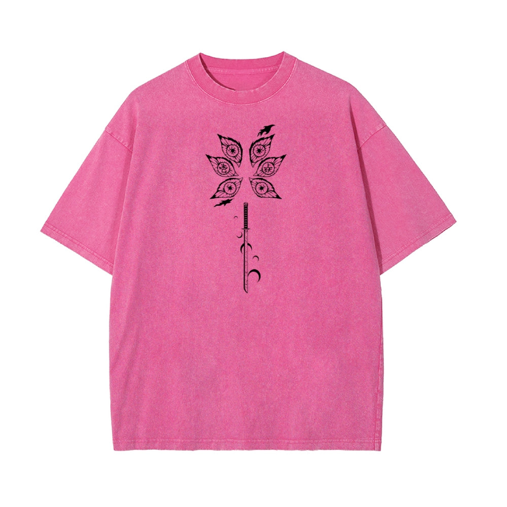 Vintage Oversized T-Shirt Demon Slayer